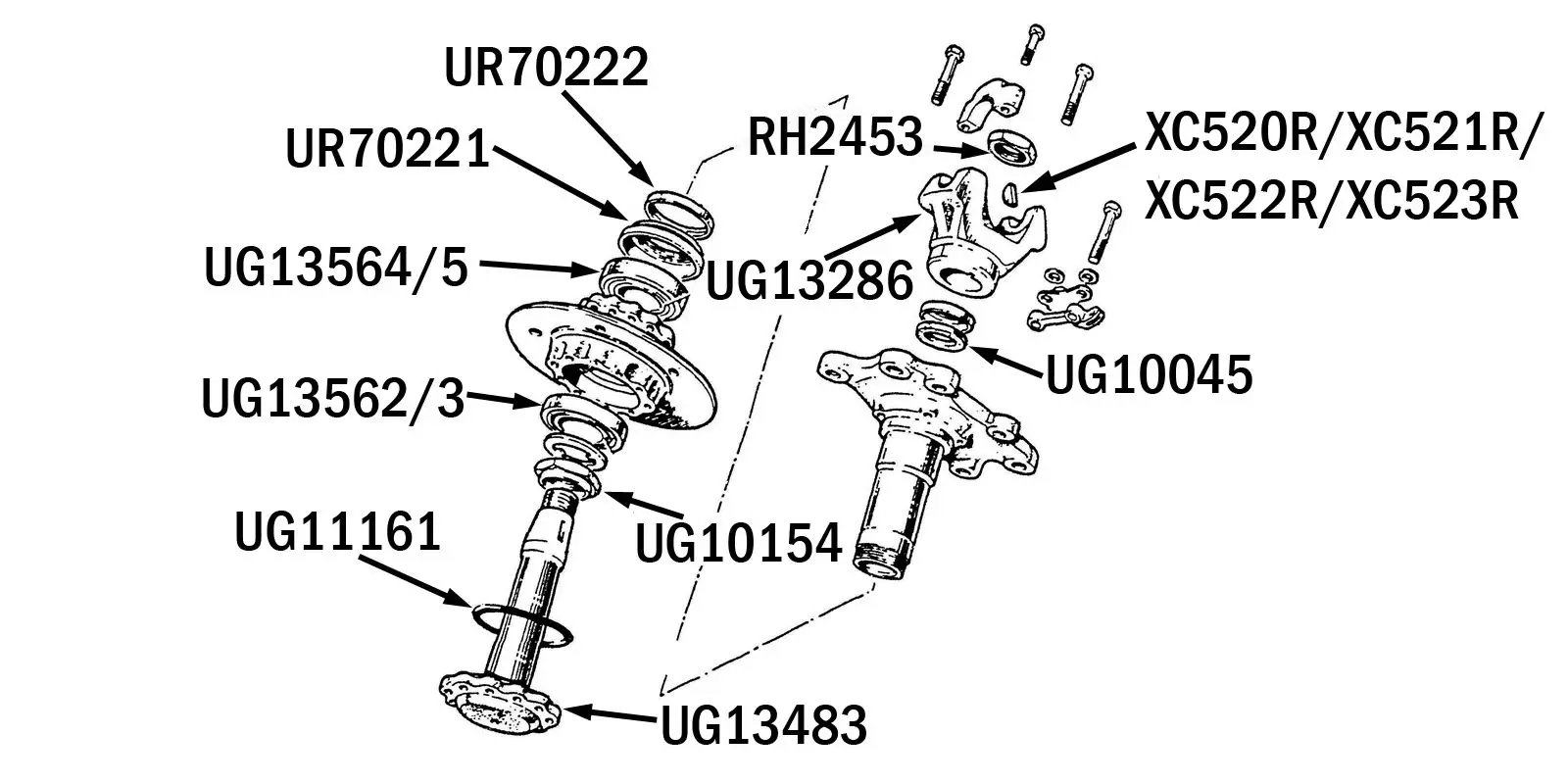 (image for) Rear Hub assembly